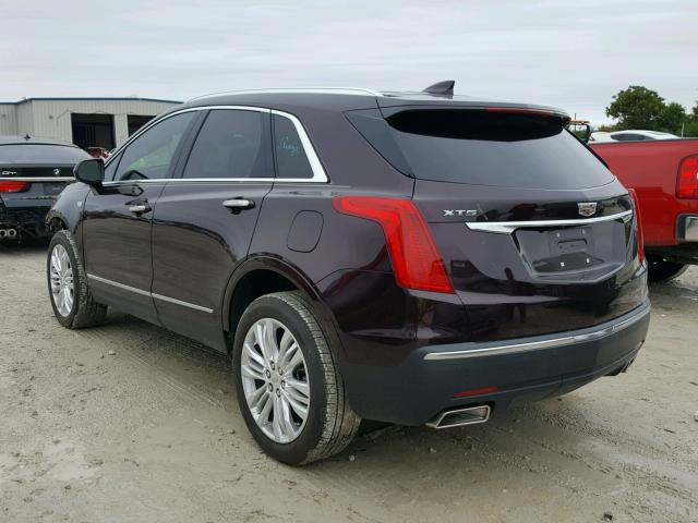 1GYKNCRS7HZ194866 - 2017 CADILLAC XT5 PREMIU BURGUNDY photo 3