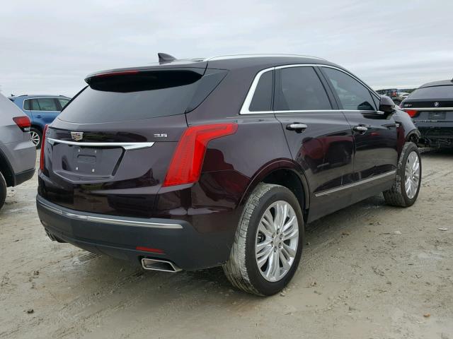 1GYKNCRS7HZ194866 - 2017 CADILLAC XT5 PREMIU BURGUNDY photo 4