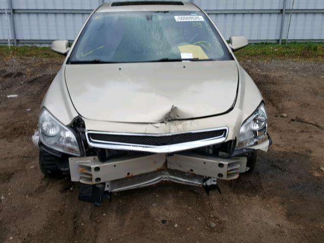 1G1ZC5EU2BF376246 - 2011 CHEVROLET MALIBU 1LT 银色 照片 9