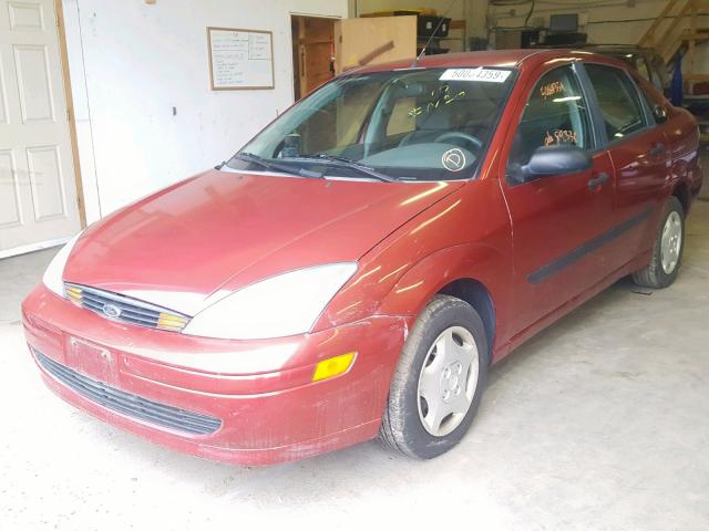 1FAFP33P53W338694 - 2003 FORD FOCUS LX RED photo 2