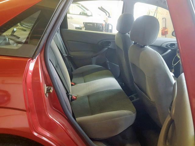 1FAFP33P53W338694 - 2003 FORD FOCUS LX RED photo 6
