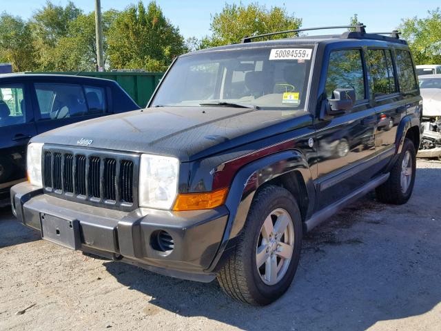 1J8HG48N26C104172 - 2006 JEEP COMMANDER 黑色 照片 2