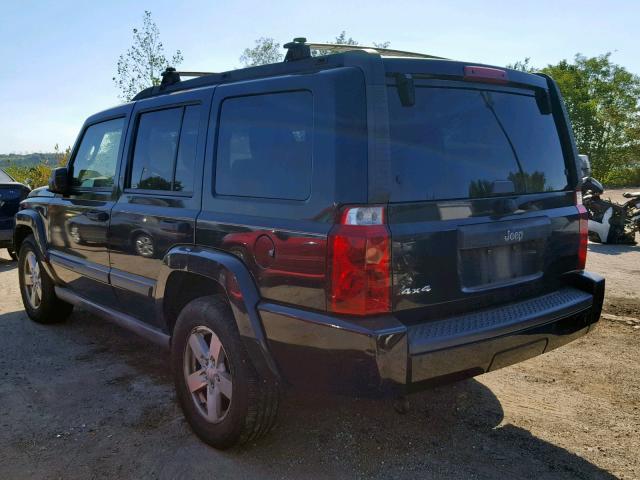 1J8HG48N26C104172 - 2006 JEEP COMMANDER 黑色 照片 3