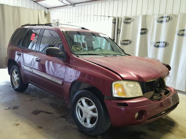 1GKDS13S522464850 - 2002 GMC ENVOY MAROON photo 1