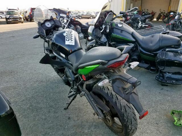 JKALEED12EDA08015 - 2014 KAWASAKI KLE650 D GREEN photo 3