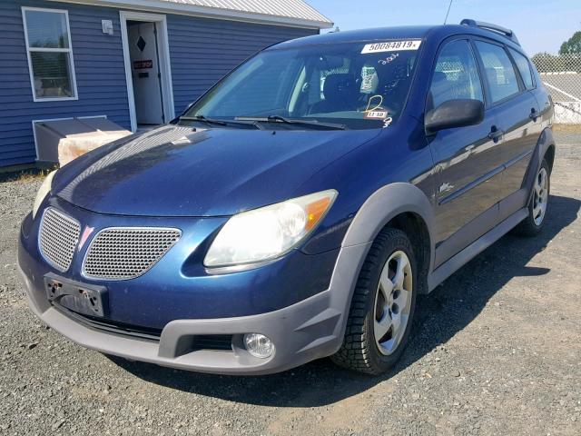 5Y2SL65806Z462273 - 2006 PONTIAC VIBE BLUE photo 2