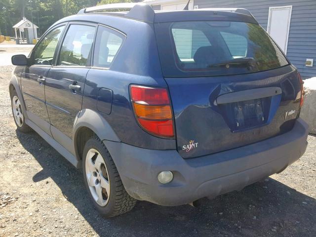 5Y2SL65806Z462273 - 2006 PONTIAC VIBE BLUE photo 3