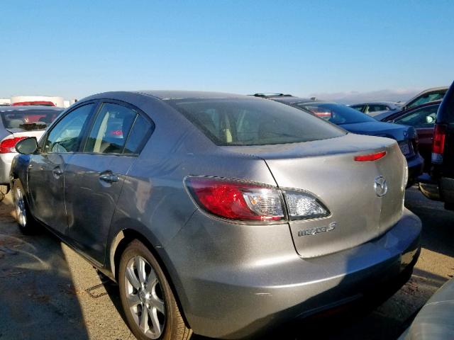 JM1BL1SG9A1341635 - 2010 MAZDA 3 I GRAY photo 3