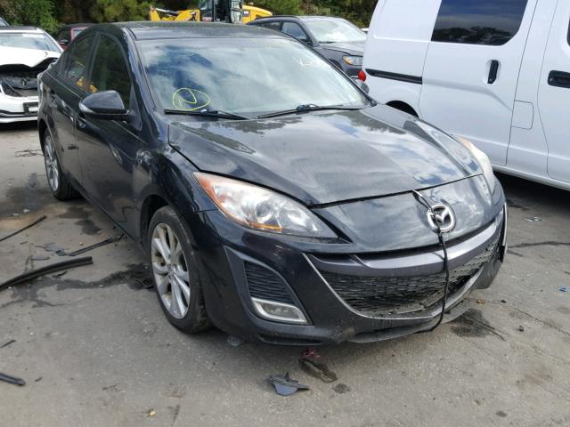 JM1BL1S55A1100931 - 2010 MAZDA 3 S BLACK photo 1