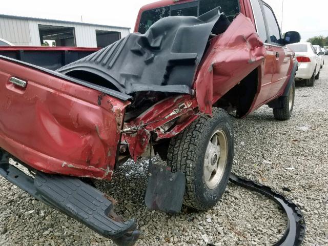 4F4ZR16V5XTM28586 - 1999 MAZDA B3000 CAB RED photo 9