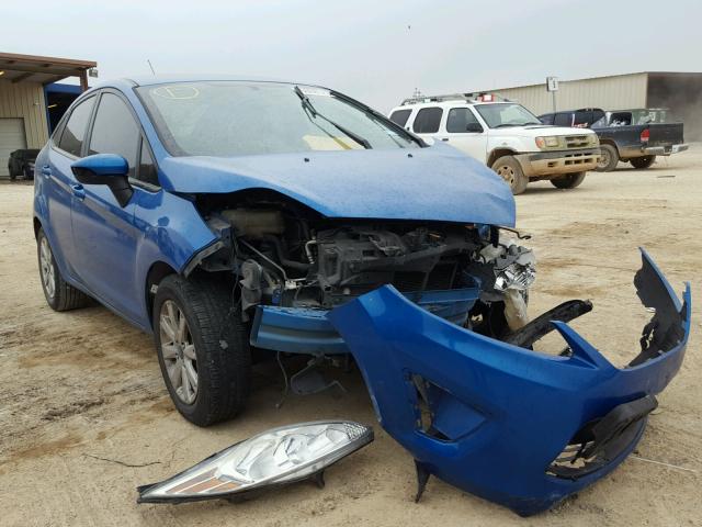 3FADP4BJ3DM118773 - 2013 FORD FIESTA SE BLUE photo 1