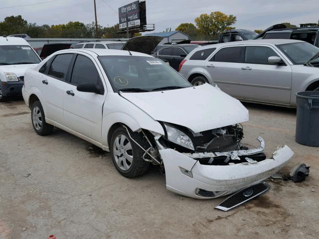 1FAFP34N87W139027 - 2007 FORD FOCUS ZX4 WHITE photo 1