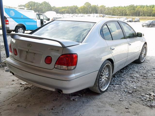 JT8BD68S3X0077394 - 1999 LEXUS GS 300 SILVER photo 4