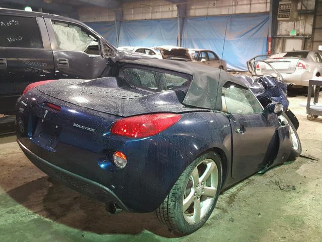 1G2MB35B36Y120140 - 2006 PONTIAC SOLSTICE BLUE photo 4