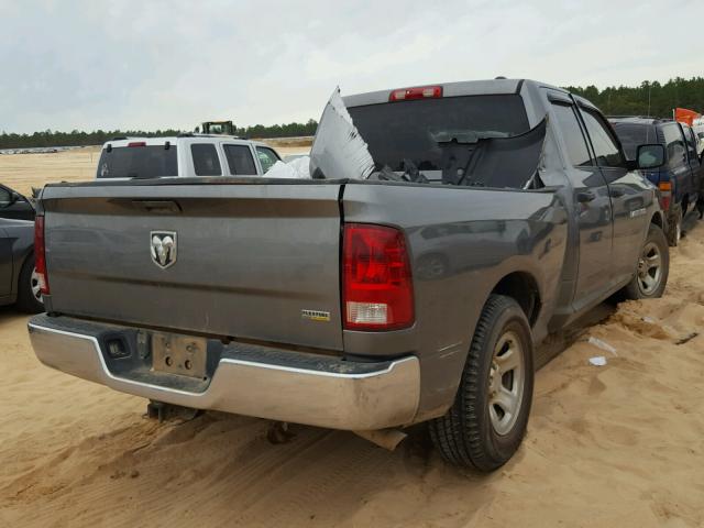 1D7RB1GP6BS547538 - 2011 DODGE RAM 1500 SILVER photo 4