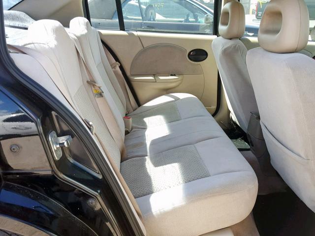 1G8AL55B96Z179317 - 2006 SATURN ION LEVEL BLACK photo 6