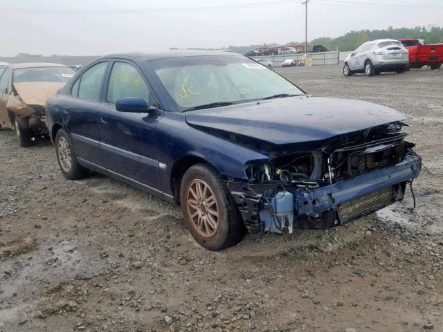 YV1RS61T442391445 - 2004 VOLVO S60 BLUE photo 1