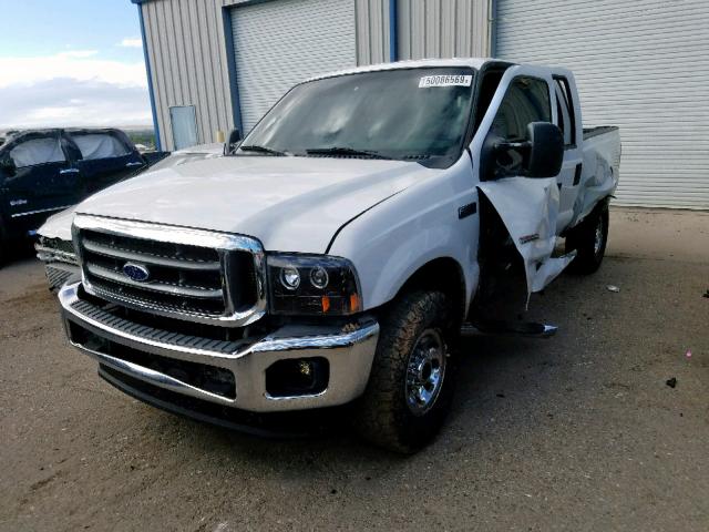 1FTSW31P33ED80074 - 2003 FORD F350 SRW S WHITE photo 2