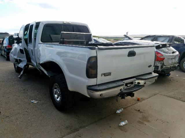 1FTSW31P33ED80074 - 2003 FORD F350 SRW S WHITE photo 3