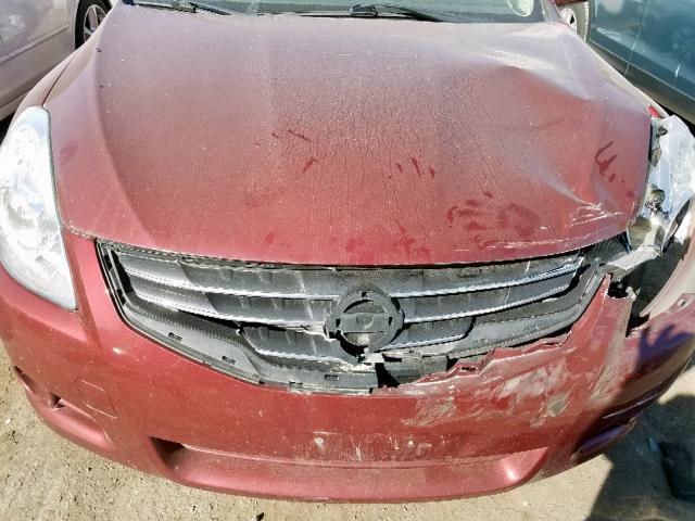 1N4AL2AP0CN579748 - 2012 NISSAN ALTIMA BAS MAROON photo 7