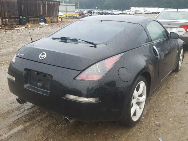 JN1AZ34E06M380057 - 2006 NISSAN 350Z COUPE BLACK photo 4