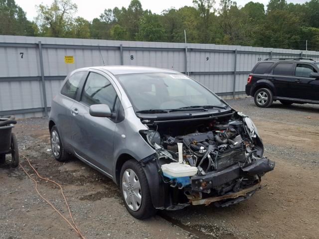 JTDJT923385163571 - 2008 TOYOTA YARIS GRAY photo 1