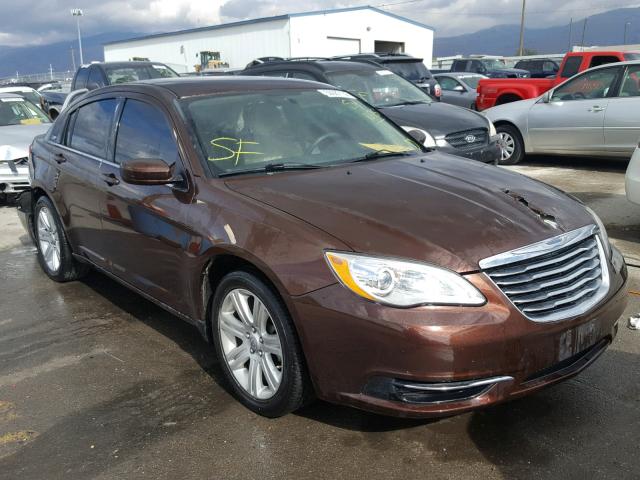 1C3CCBBB5CN299656 - 2012 CHRYSLER 200 TOURIN BURGUNDY photo 1