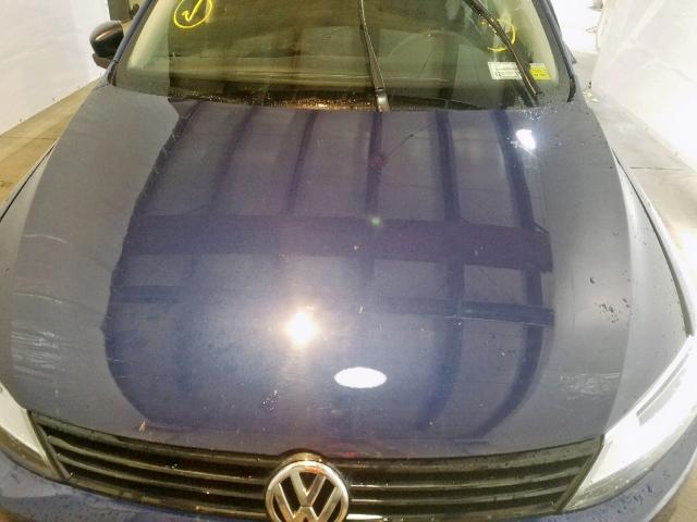 3VW2K7AJ4EM329546 - 2014 VOLKSWAGEN JETTA BASE 蓝色 照片 7