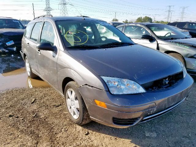 1FAFP36N86W130548 - 2006 FORD FOCUS ZXW GRAY photo 1