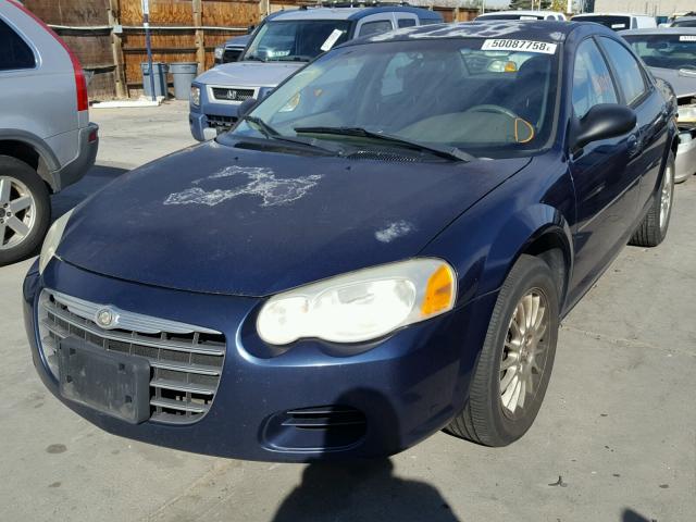 1C3EL56R16N135150 - 2006 CHRYSLER SEBRING TO BLUE photo 2