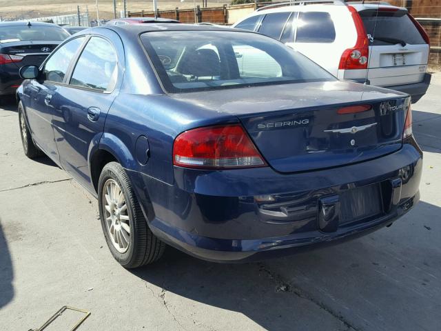 1C3EL56R16N135150 - 2006 CHRYSLER SEBRING TO BLUE photo 9