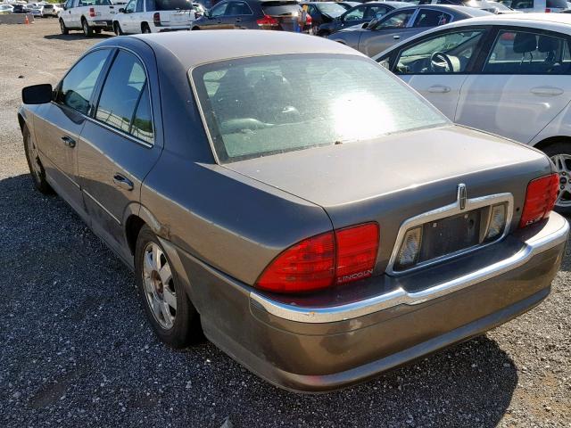 1LNHM87A22Y682710 - 2002 LINCOLN LS 灰色 照片 3