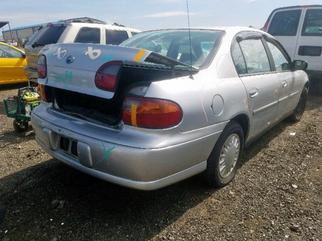 1G1ND52F04M545258 - 2004 CHEVROLET CLASSIC SILVER photo 4