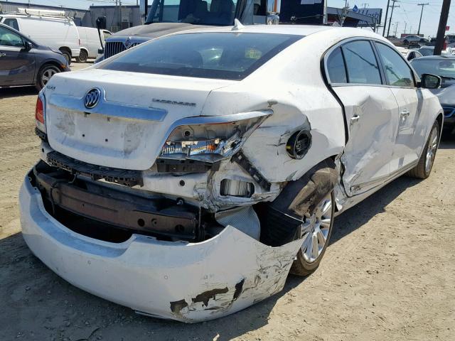 1G4GF5E32DF278829 - 2013 BUICK LACROSSE P WHITE photo 4