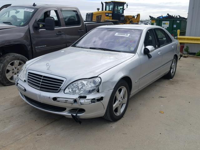 WDBNG70J84A406237 - 2004 MERCEDES-BENZ S 430 GRAY photo 2