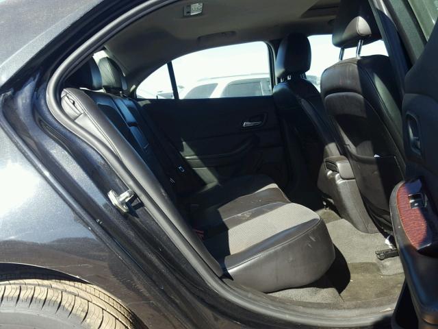 1G11C5SAXDF191002 - 2013 CHEVROLET MALIBU 1LT BLACK photo 6