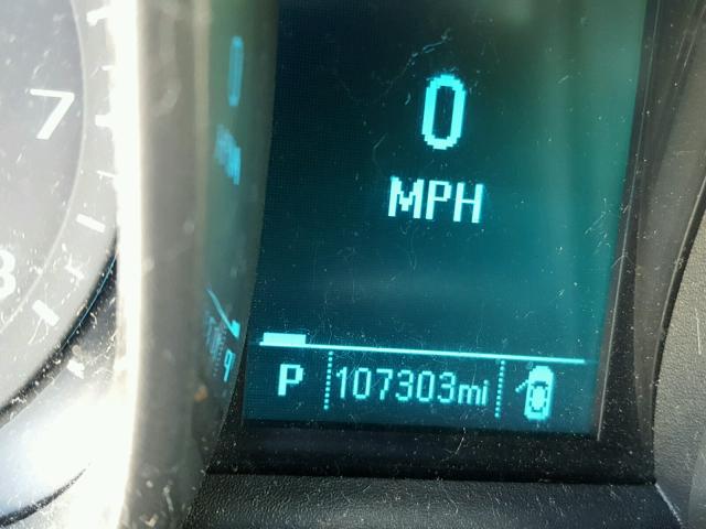 1G11C5SAXDF191002 - 2013 CHEVROLET MALIBU 1LT BLACK photo 8