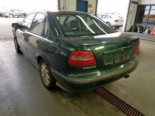 YV1VS2559YF498234 - 2000 VOLVO S40 GREEN photo 3