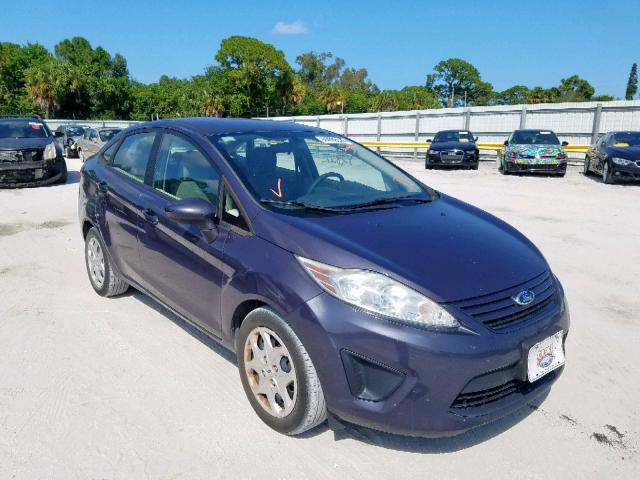 3FADP4AJ8DM161815 - 2013 FORD FIESTA S GRAY photo 1