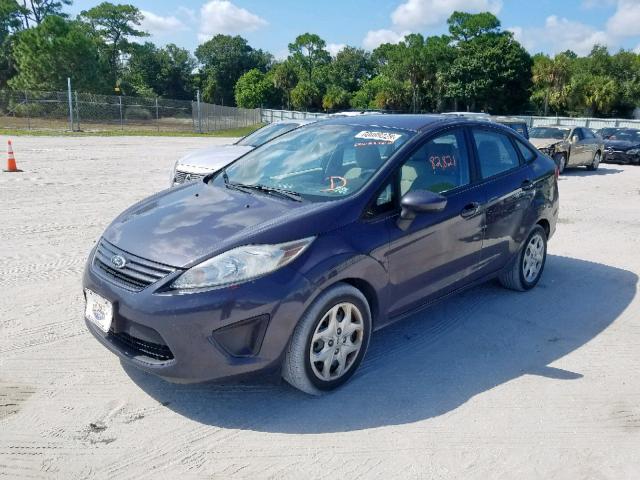 3FADP4AJ8DM161815 - 2013 FORD FIESTA S GRAY photo 2