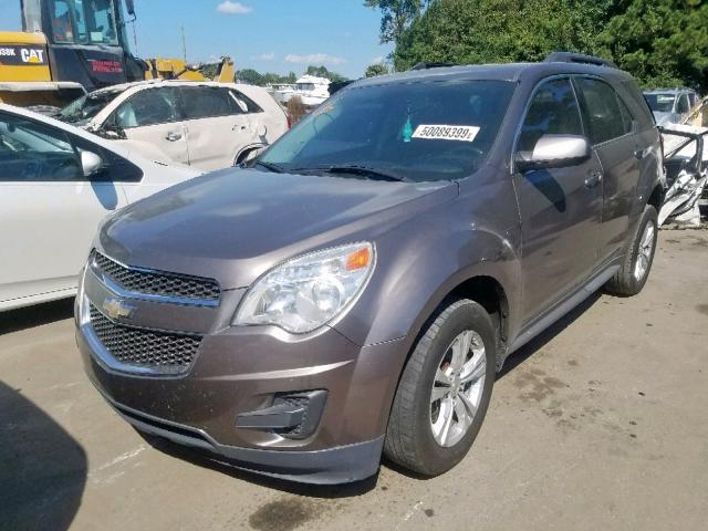 2CNFLEEC2B6425632 - 2011 CHEVROLET EQUINOX LT GOLD photo 2