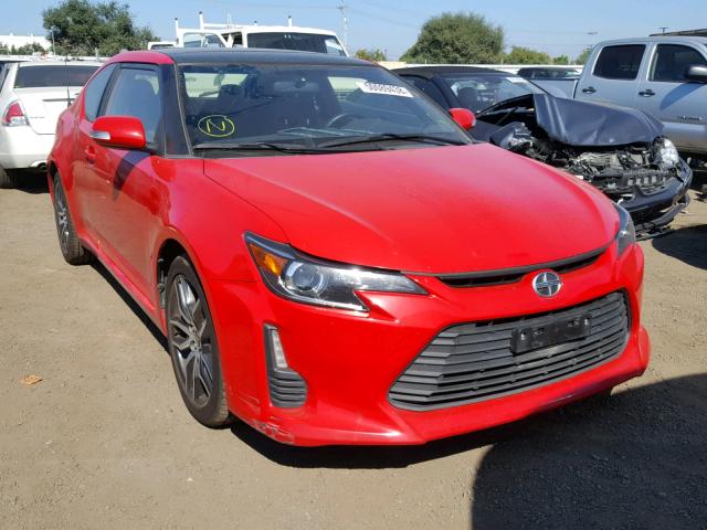 JTKJF5C78GJ019515 - 2016 TOYOTA SCION TC წითელი ფოტო 1