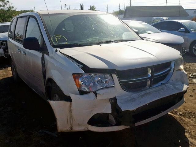 2D4RN4DGXBR643815 - 2011 DODGE GRAND CARA WHITE photo 1