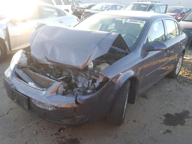 1G1AL58F567708268 - 2006 CHEVROLET COBALT LT PURPLE photo 2