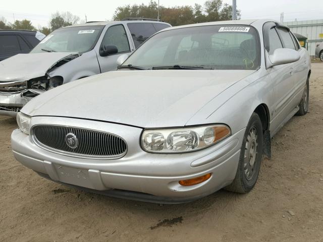 1G4HR54K4YU261648 - 2000 BUICK LESABRE LI SILVER photo 2