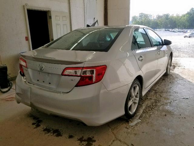 4T1BF1FK4CU144763 - 2012 TOYOTA CAMRY BASE SILVER photo 4
