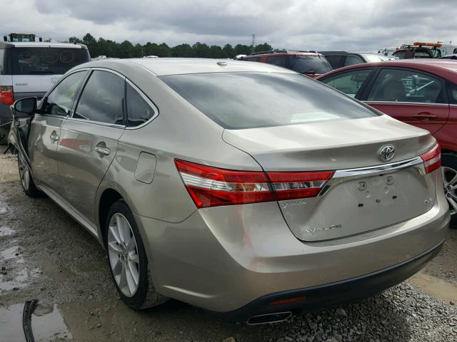 4T1BK1EB0DU011349 - 2013 TOYOTA AVALON BAS BEIGE photo 3