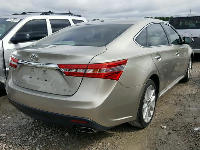 4T1BK1EB0DU011349 - 2013 TOYOTA AVALON BAS BEIGE photo 4