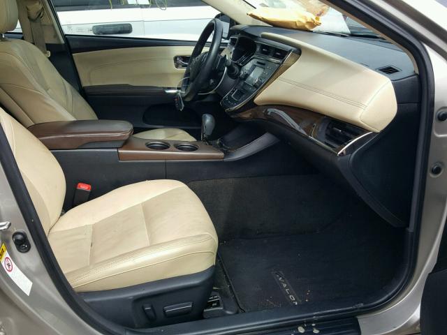4T1BK1EB0DU011349 - 2013 TOYOTA AVALON BAS BEIGE photo 5