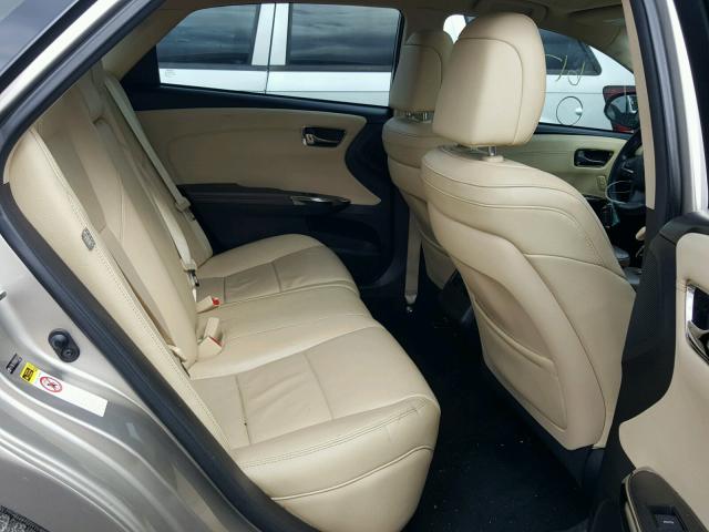 4T1BK1EB0DU011349 - 2013 TOYOTA AVALON BAS BEIGE photo 6